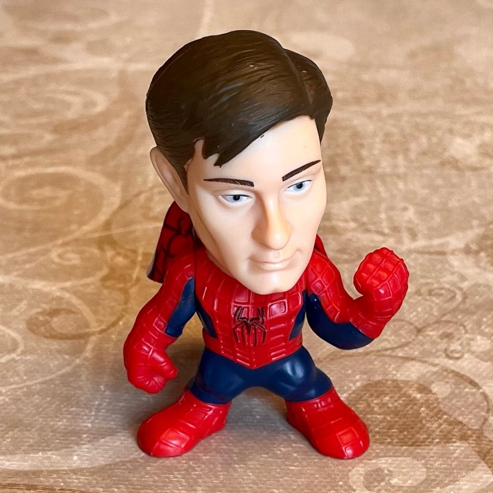 2006 Burger King Spider-Man 3 Removable Mask Peter Parker Toy Figure